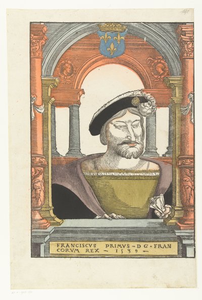 Porträt von Franz I. von Frankreich von Pieter Coecke van Aelst (I) (circle of)