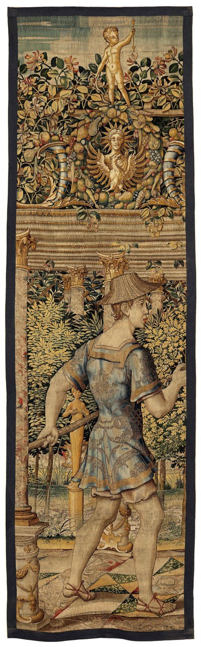 Vertumnus und Pomona: Vertumnus verwandelt sich in einen Fischer, ca. 1550 von Pieter Coecke van Aelst
