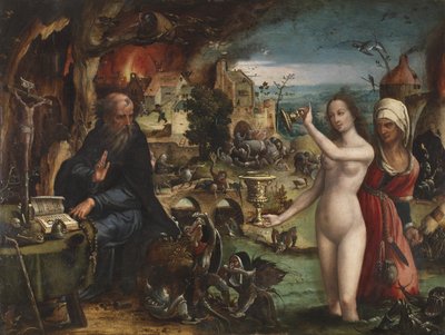 Die Versuchung des heiligen Antonius von Pieter Coecke van Aelst
