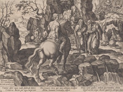 Wissen anhäufen, aus Der Lauf des menschlichen Lebens von Pieter Furnius
