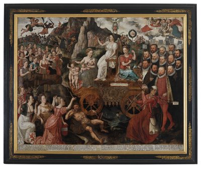 Allegorie des Friedens von 1577 in den Niederlanden von Pieter II Claeissens
