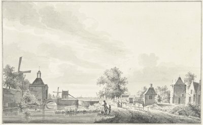 Das Benskoper Tor in IJsselstein von Pieter Jan van Liender