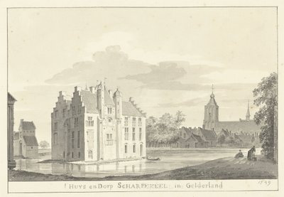 Das Haus und Dorf Scherpenzeel von Pieter Jan van Liender