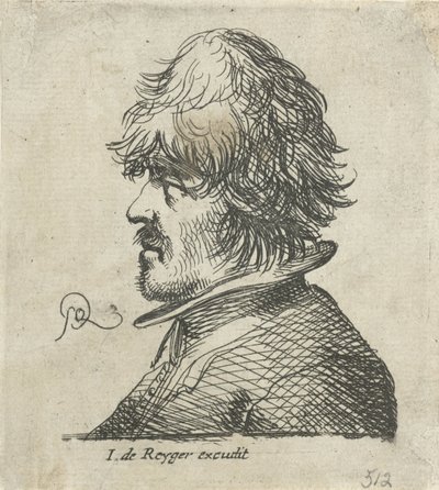 Porträtbüste eines Mannes mit Fischermütze von Pieter Jansz Quast