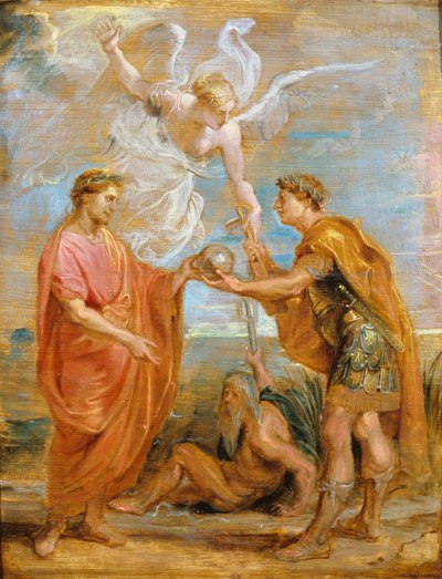 Constantius ernennt Konstantin zu seinem Nachfolger, 1622 von Peter Paul Rubens