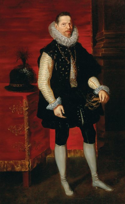 Porträt von Albert VII., Erzherzog von Österreich 1559-1621 von Pieter Paul Rubens