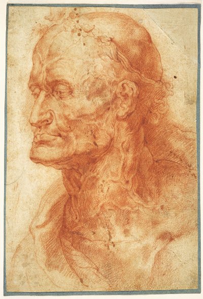 Studie eines alten Mannes Kopf, ca. 1602 von Pieter Paul Rubens