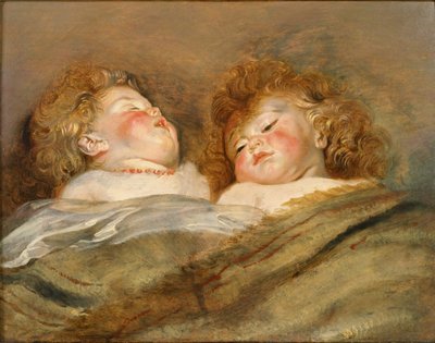 Zwei schlafende Kinder von Peter Paul Rubens