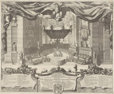 Ansicht der St.-Peters-Basilika von Pieter Schenk (I)
