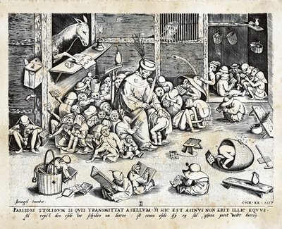 Allegorie der Bildung von Pieter The Elder Brueghel