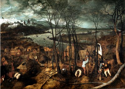 Wolkiger Tag von Pieter Bruegel the Elder
