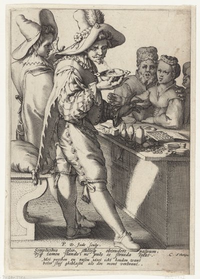 Besser hart geblasen als den Mund verbrannt von Pieter de Jode (I)