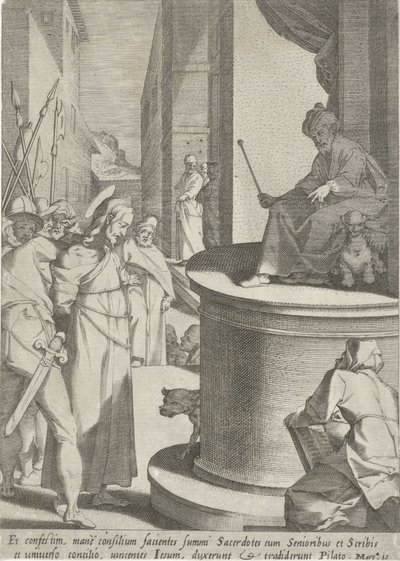 Christus vor Pilatus von Pieter de Jode (I)