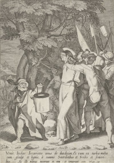 Gefangennahme von Christus von Pieter de Jode (I)