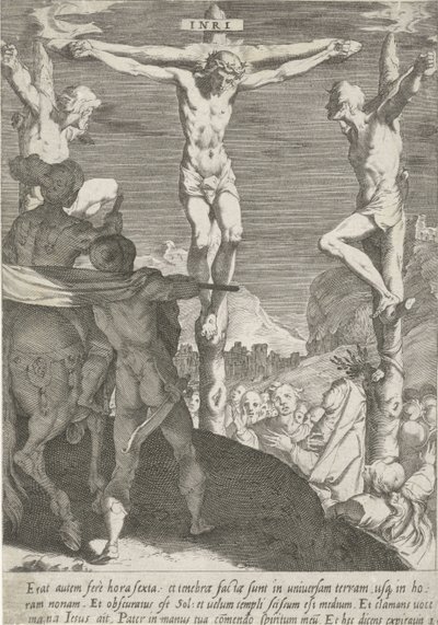 Kreuzigung Christi von Pieter de Jode (I)