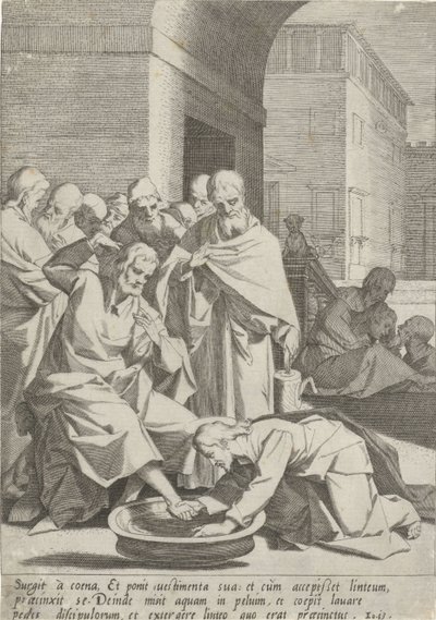 Fußwaschung von Pieter de Jode (I)
