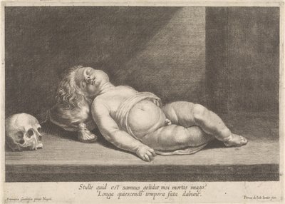 Allegorie auf den Tod von Pieter de Jode (II)