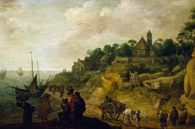 Holländische Landschaft, zugeschrieben Pieter de Neyn von Pieter de Neyn
