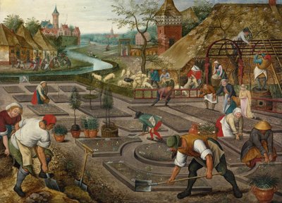 Frühling von Pieter the Younger Brueghel