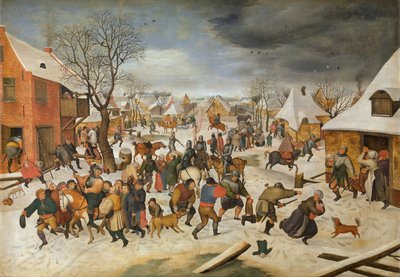 Das Massaker der Kinder in Bethlehem von Pieter the Younger Brueghel