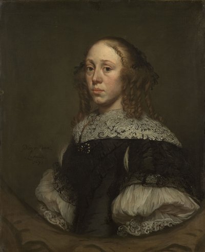 Porträt einer Frau von Pieter van Anraedt
