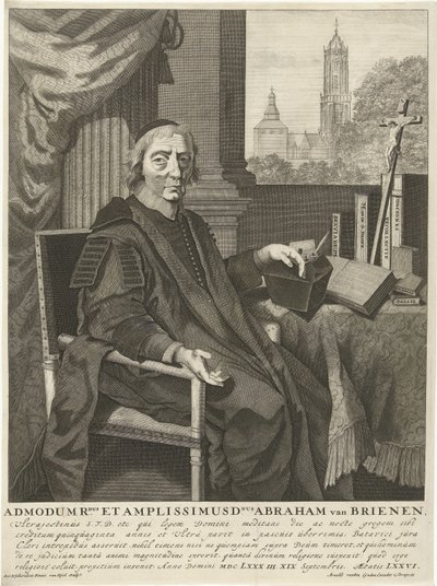 Porträt von Pfarrer Abraham van Brienen von Pieter van Dijck