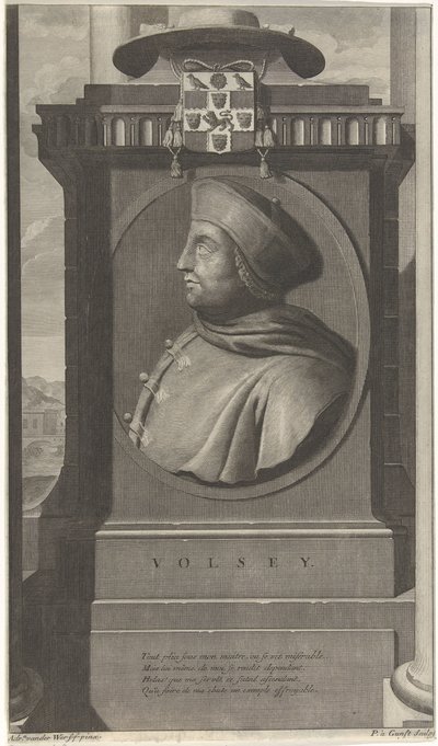 Porträt von Kardinal Wolsey von Pieter van Gunst