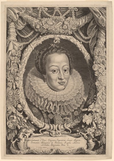 Eleanora, Ehefrau von Ferdinand II von Pieter van Sompel after Pieter Claesz Soutman