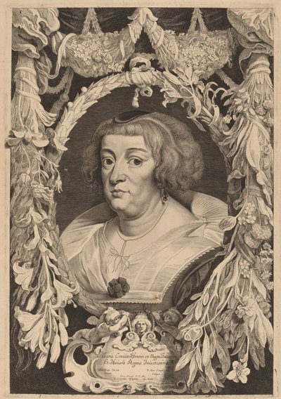 Marie de Medici von Pieter van Sompel and Pieter Claesz Soutman after Sir Anthony