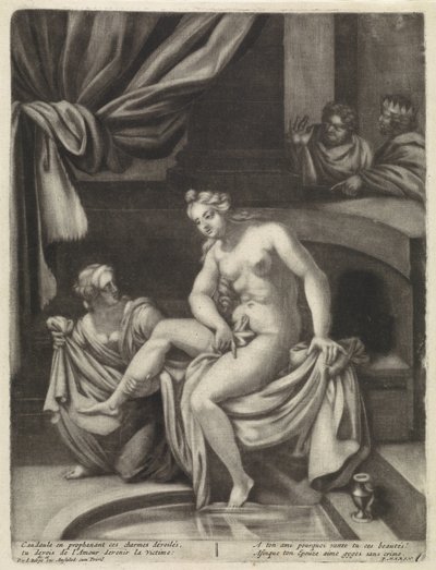 David und Bathseba von Pieter van den Berge