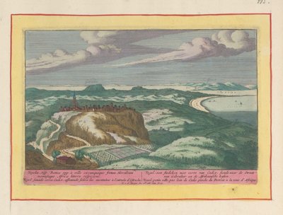 Gezicht op Vejer de la Frontera von Pieter van den Berge