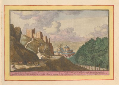 Ansicht der Alcazaba und der Kathedrale von Granada von Pieter van den Berge