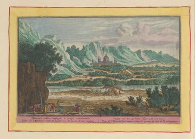 Landschaft mit Escorial von Pieter van den Berge