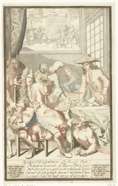 Das Kartenspiel von Pieter van den Berge