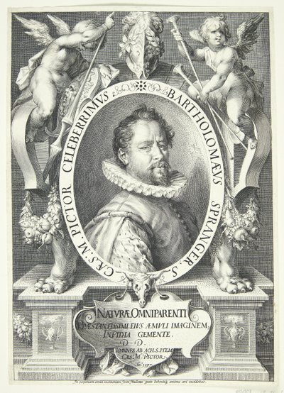 Gott offenbart sich Abraham in Gestalt eines Engels, und Abraham reist von Pieter van der Borcht