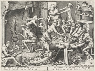 Magere Küche von Pieter van der Heyden
