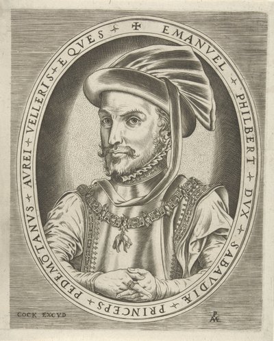 Porträt von Emanuel Philibert, Herzog von Savoyen, Porträts von Herrschern von Pieter van der Heyden