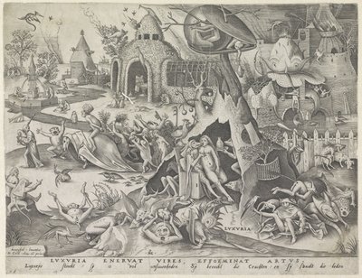 Wollust von Pieter van der Heyden