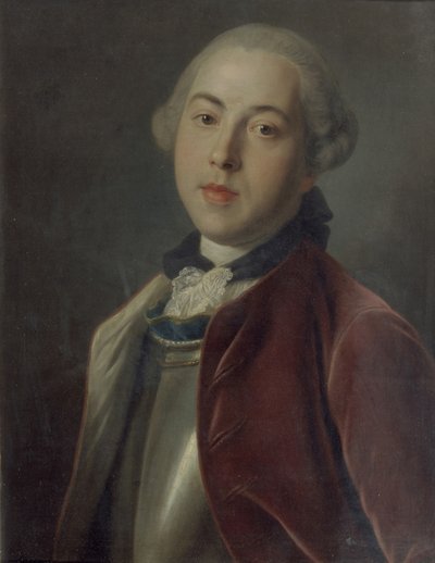 Porträt von Graf Alexander Mikhaylovich Golitsyn von Pietro Antonio Rotari