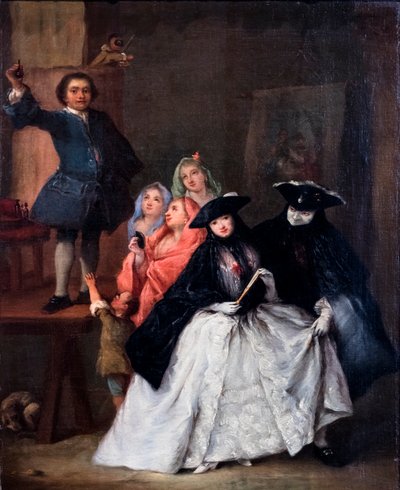 Der Scharlatan, um 1757 von Pietro Longhi
