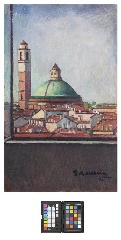 San Carlo Kuppel in Mailand, 1928 von Pietro Marussig