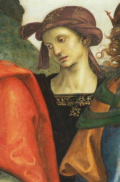 Jeremia (Detail) von Pietro Perugino