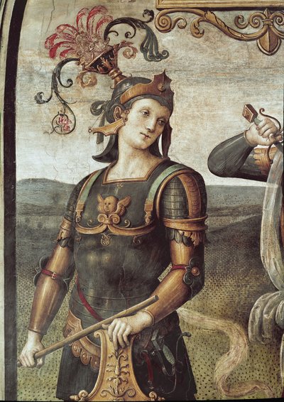 Lucius Quinctius (Detail) von Pietro Perugino