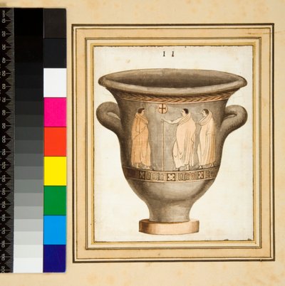 Eine rotfigurige Vase von Pietro Santi Bartoli