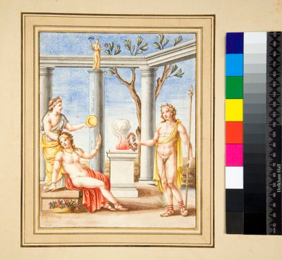 Eine Opferszene von Pietro Santi Bartoli