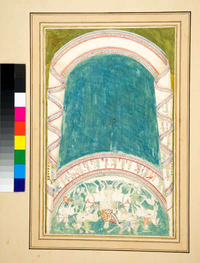 Kopie eines Mosaiks eines Wagenlenkers von Pietro Santi Bartoli