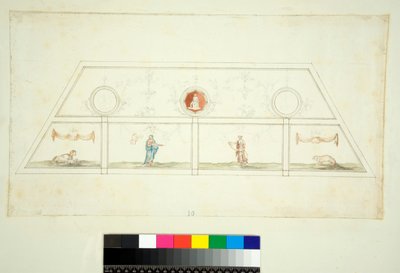 Gewölbe der Villa Madama von Pietro Santi Bartoli