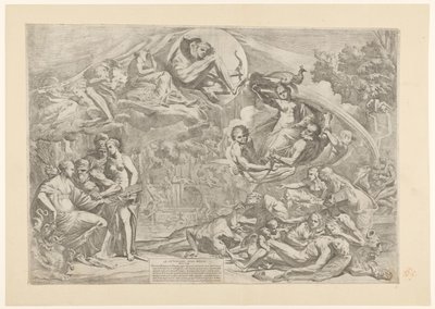 Allegorie des Sommers (Die vier Jahreszeiten) von Pietro Testa