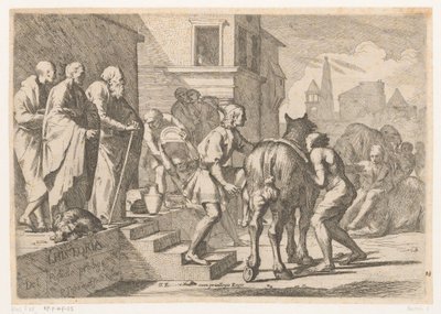 Abreise des verlorenen Sohnes von Pietro Testa