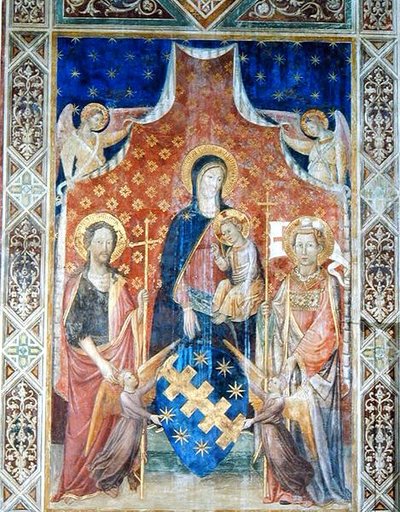Madonna mit Kind und Heiligen von Pietro and Antonio di Miniato